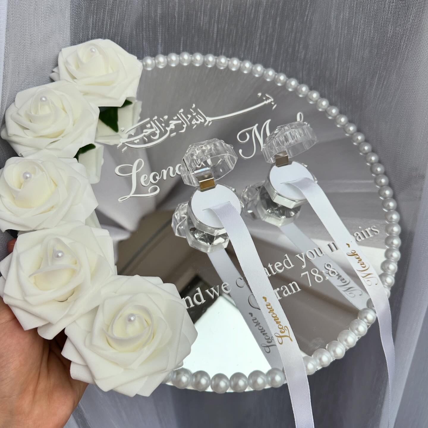 Floral Ring tray