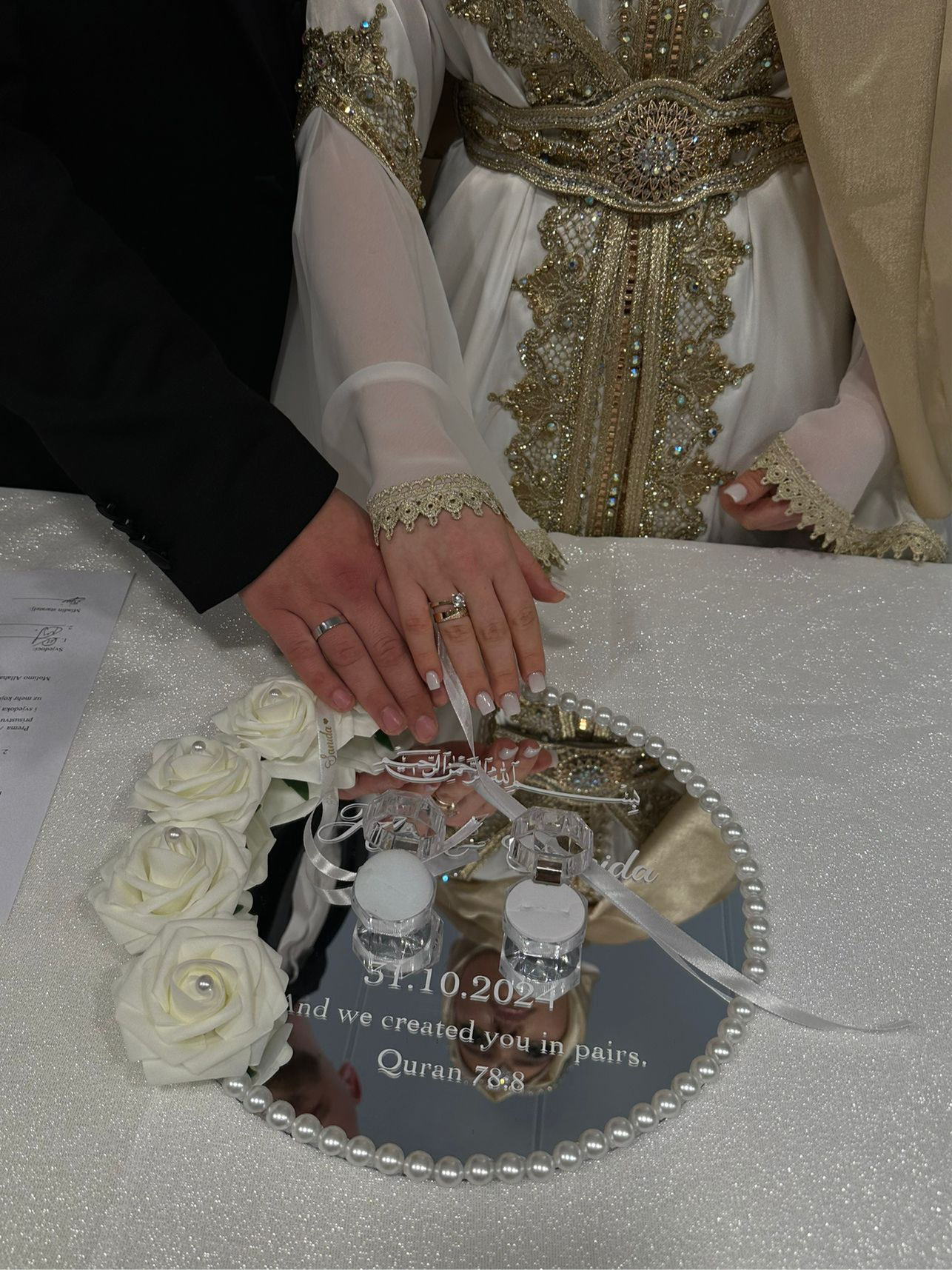 Floral Ring tray