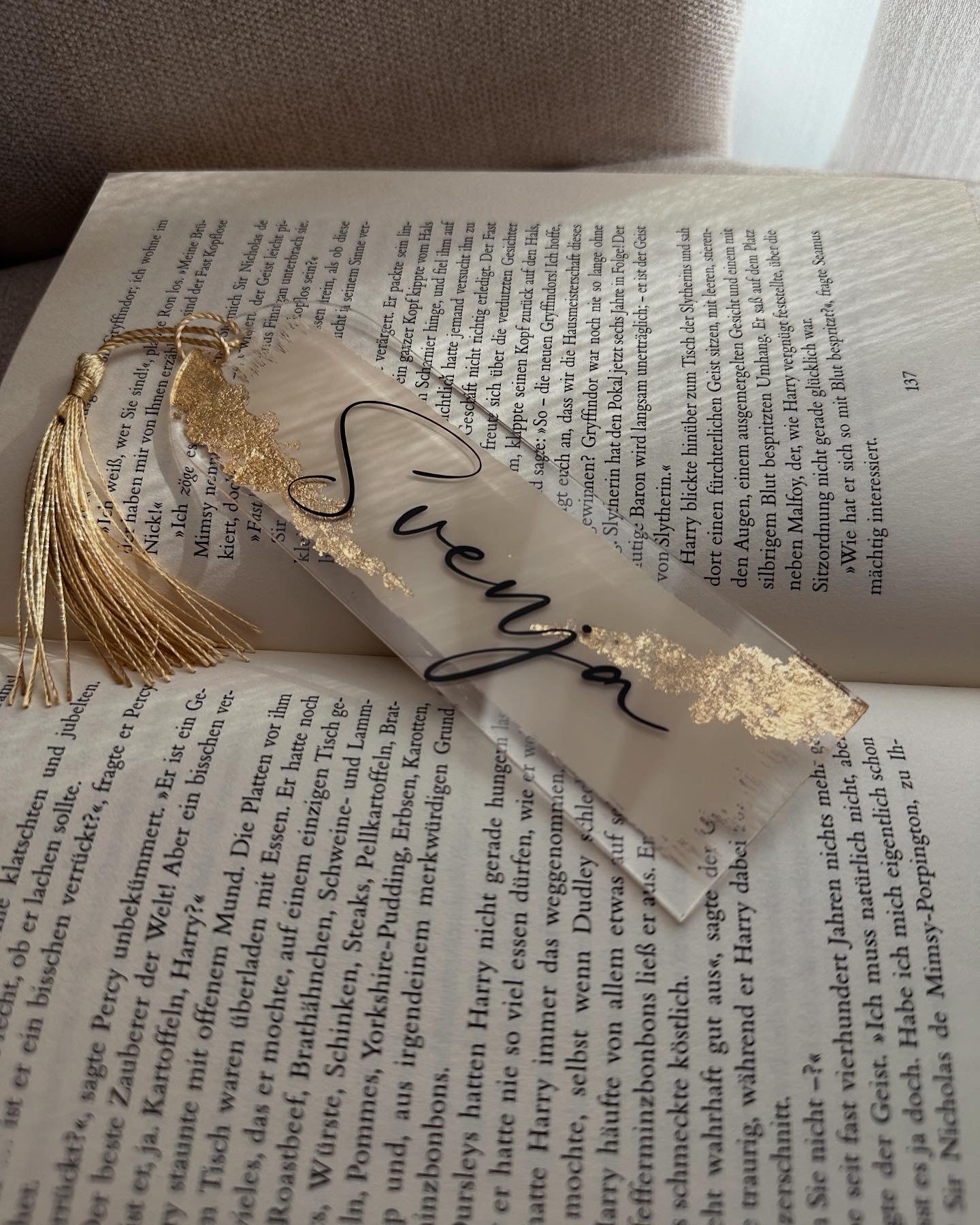 Personalised Bookmark