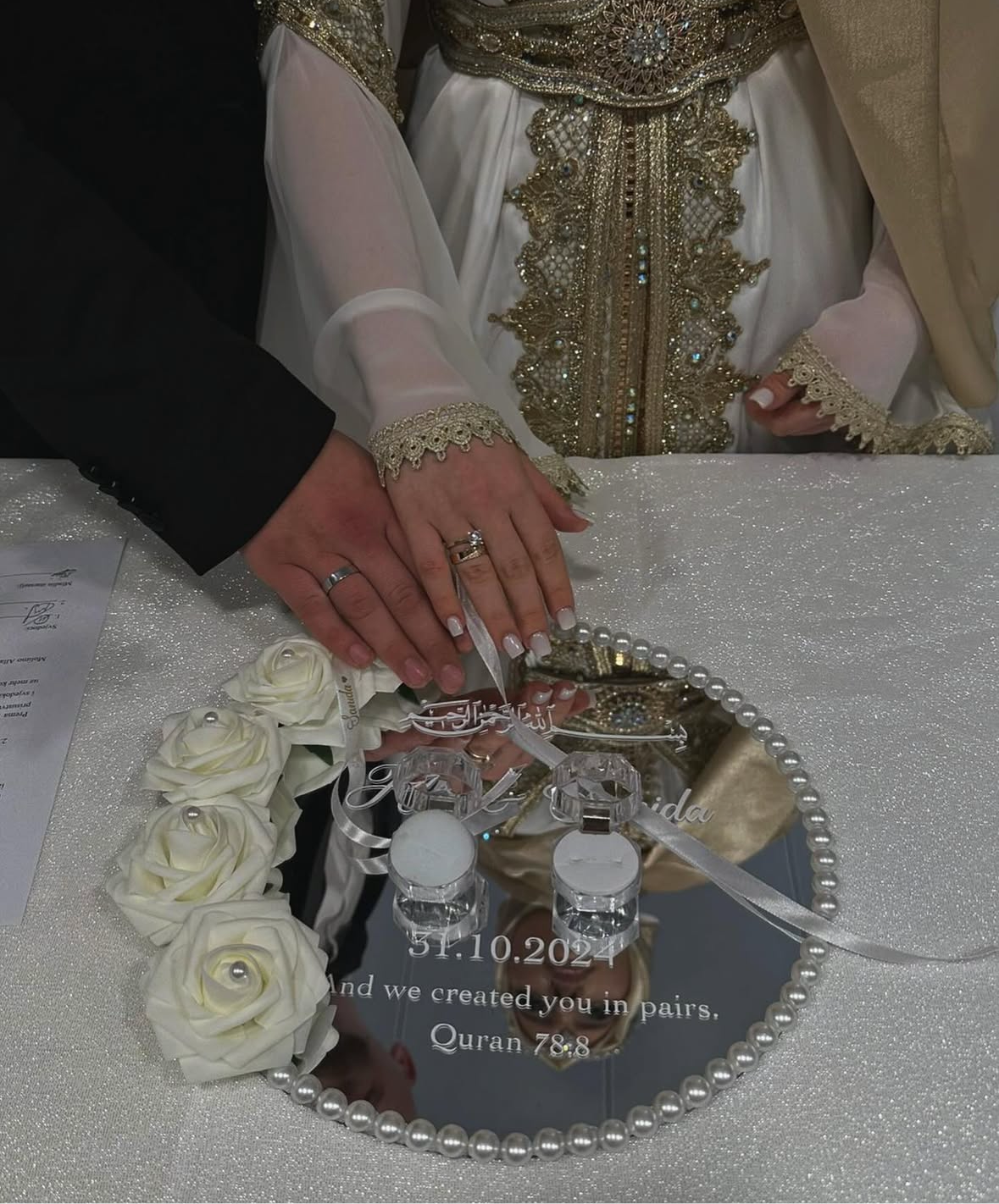Floral Ring tray