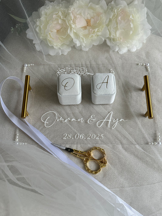 Ayat of Love – Acrylic Ring Display