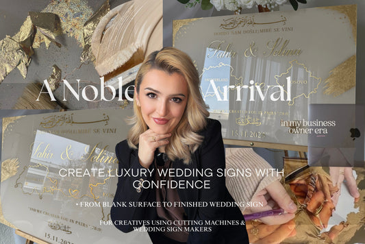 Acrylic Wedding Sign Express Course