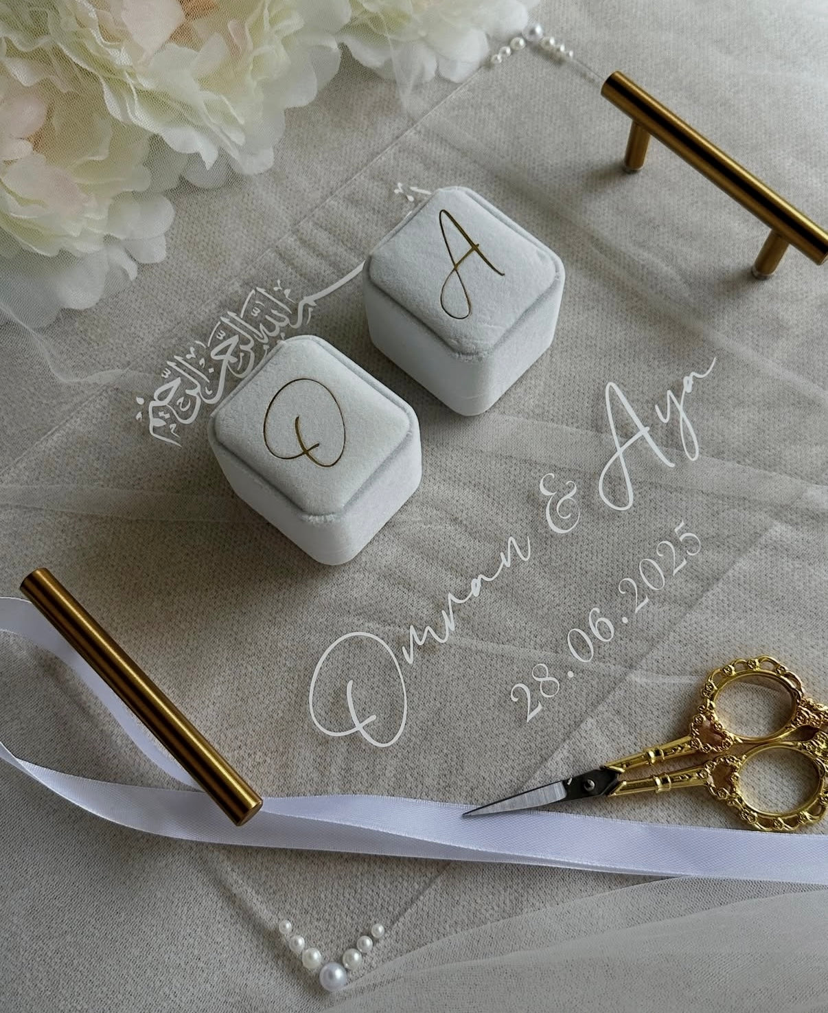 Ayat of Love – Acrylic Ring Display