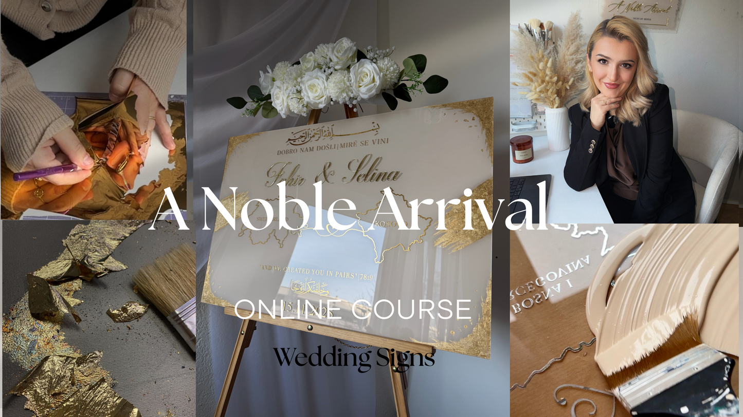 Wedding  Sign Masterclass