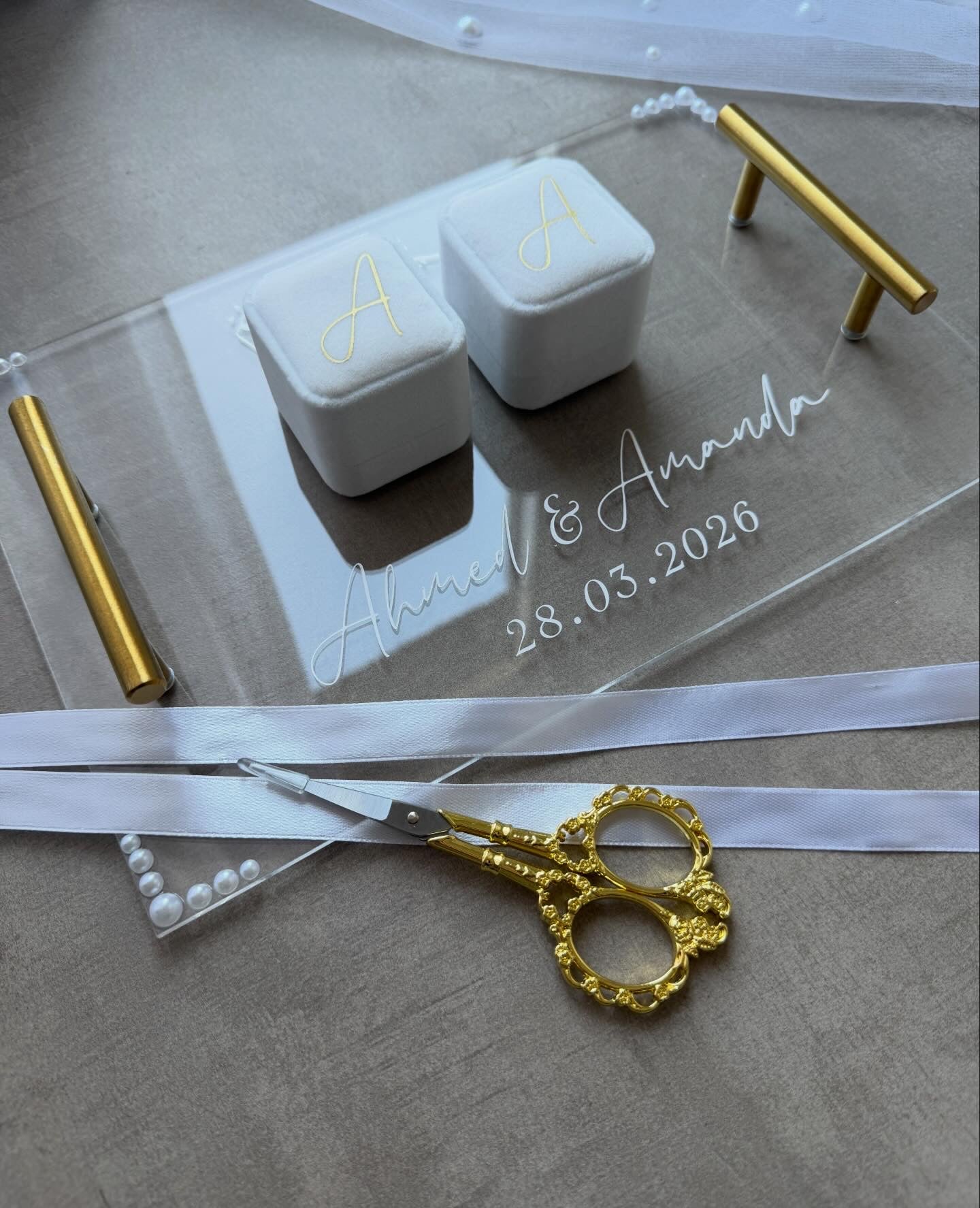 Ayat of Love – Acrylic Ring Display